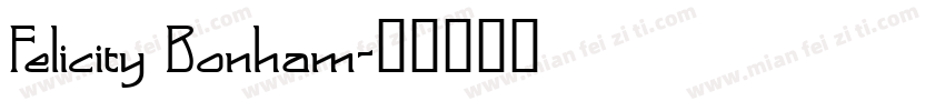 Felicity Bonham字体转换